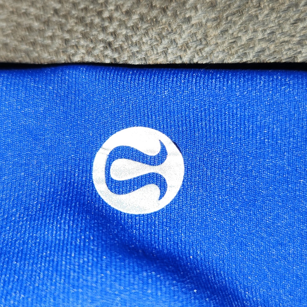 Lululemon Athletica Tight Stuff Tight || Jet Stream Blue 25" Leggings 10 - Picture 13 of 16